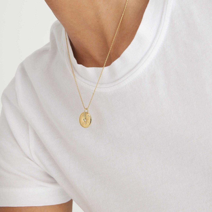 Necklaces | Mejuri Zodiac Pendant Necklace