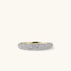 Rings | Mejuri Pav Diamond Thin D Me Ring