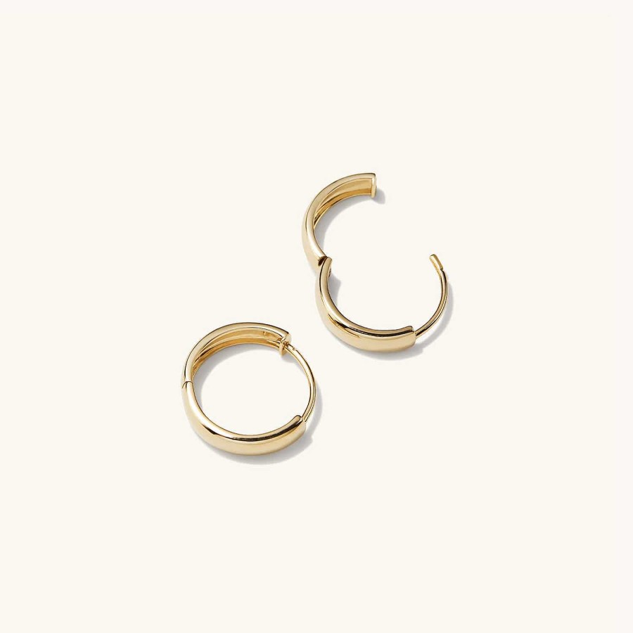 Earrings | Mejuri Bold Small Hoops