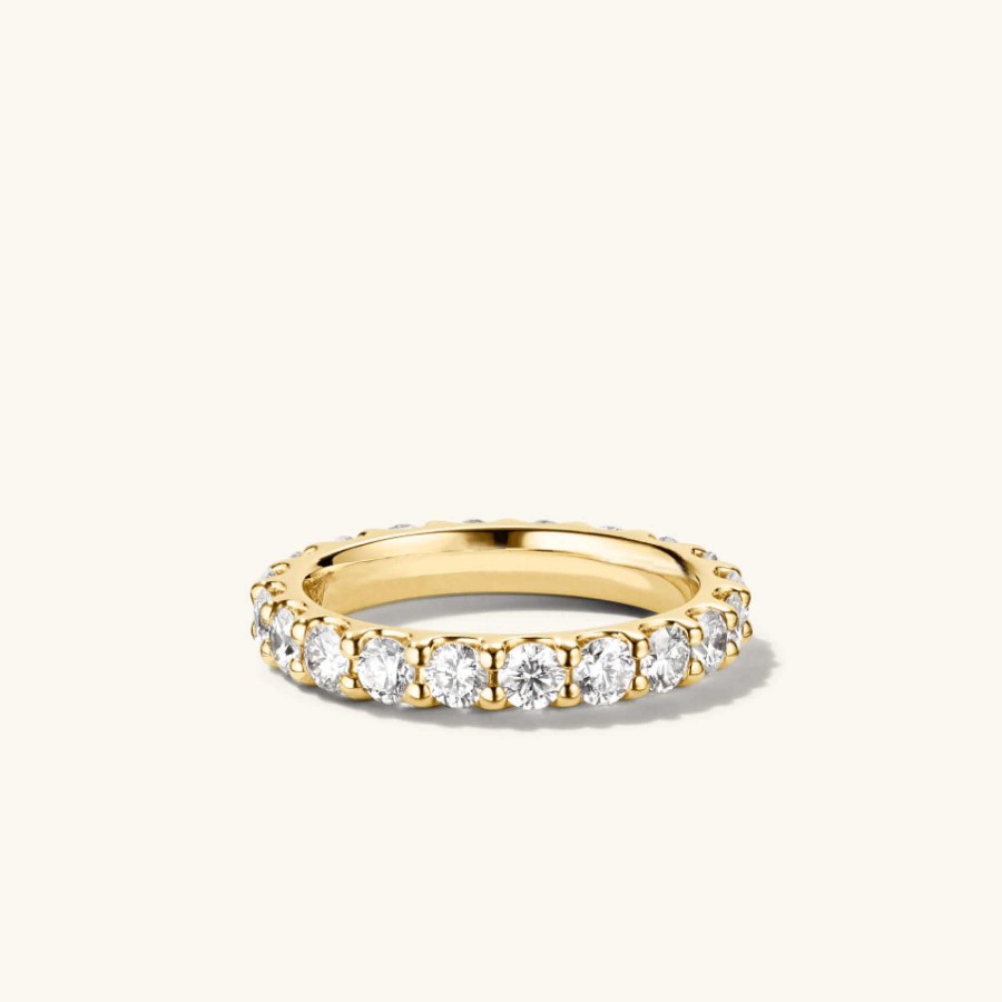 Rings | Mejuri 3Mm Bold Diamond Eternity Band