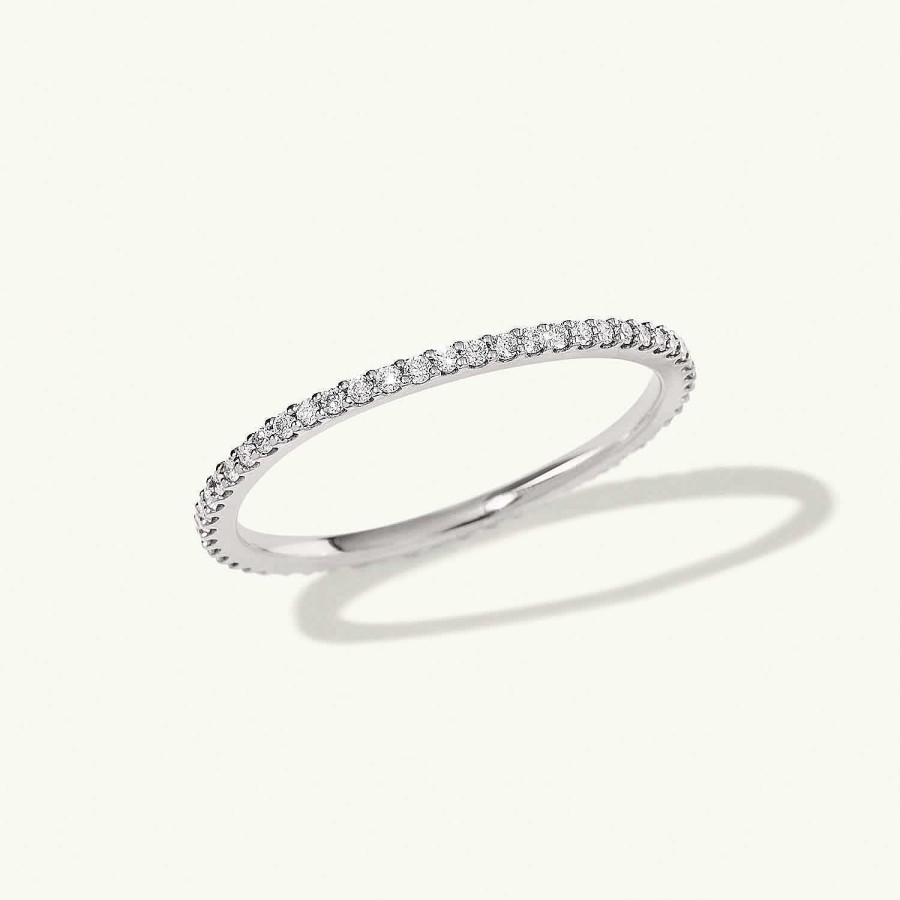 Rings | Mejuri Slim Diamond Eternity Band