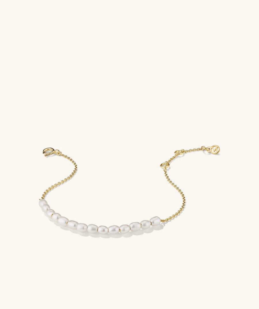 Bracelets | Mejuri Tiny Pearl Bracelet