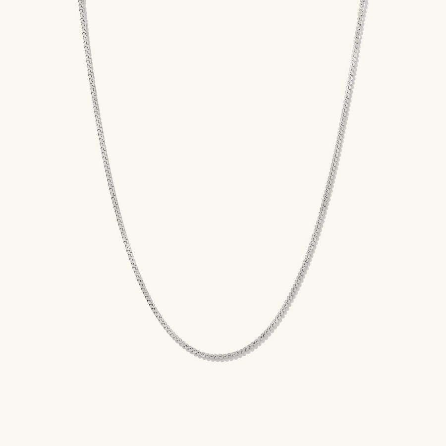 Necklaces | Mejuri Serpentine Chain Necklace