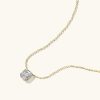 Necklaces | Mejuri Mosaic Cushion Diamond Necklace