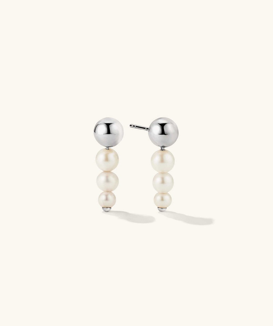 Earrings | Mejuri Pearl Drop Earrings