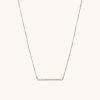 Necklaces | Mejuri Linear Diamond Necklace