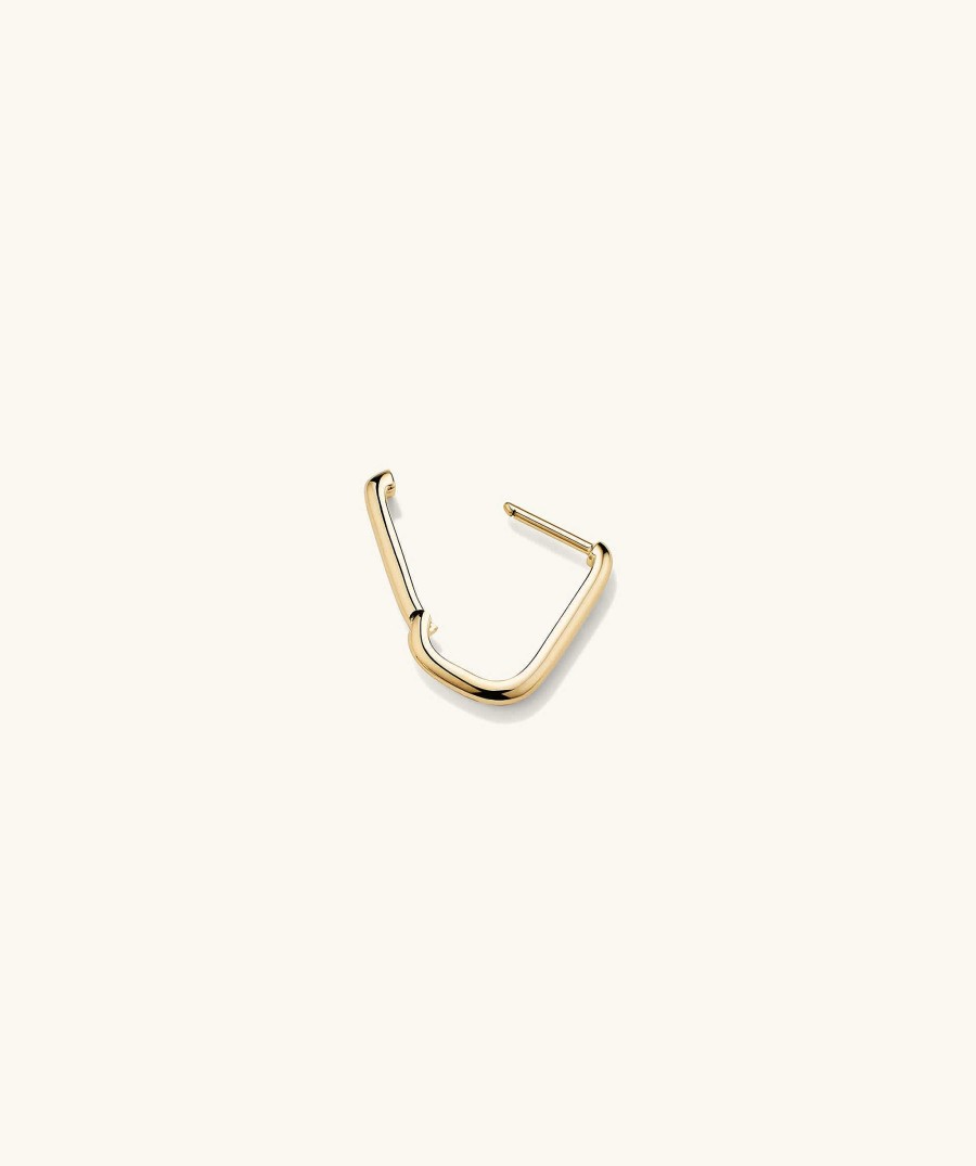 Earrings | Mejuri Single Small U Hoop