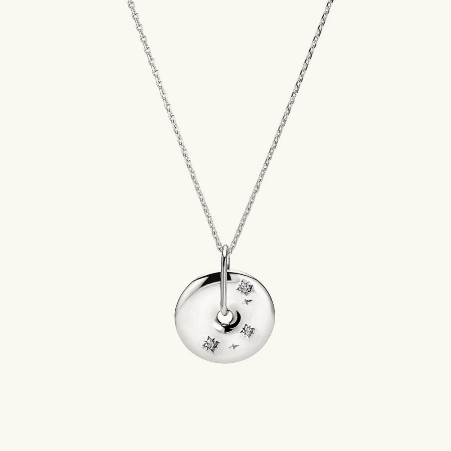 Necklaces | Mejuri Zodiac Pendant Necklace Silver