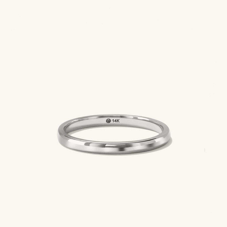 Rings | Mejuri 2Mm Curve Band