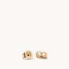 Earrings | Mejuri Pav Diamond Round Studs