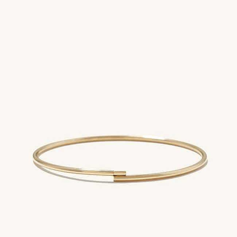 Bracelets | Mejuri Thin Flexi Bangle