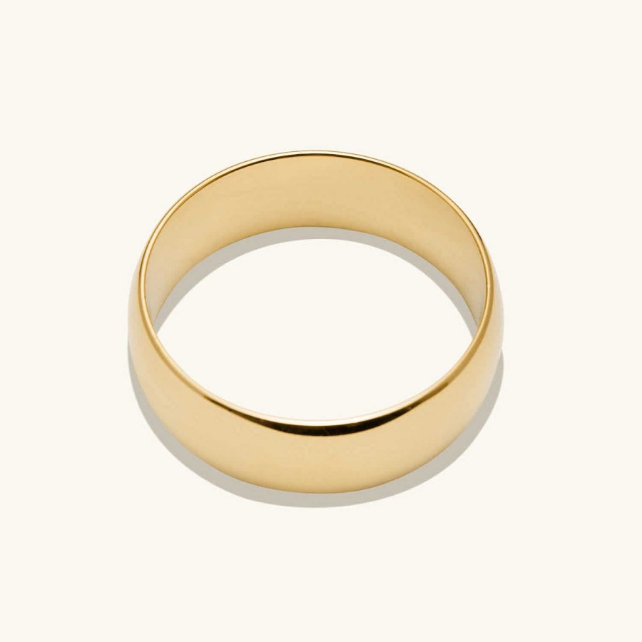 Rings | Mejuri 6Mm Curve Band