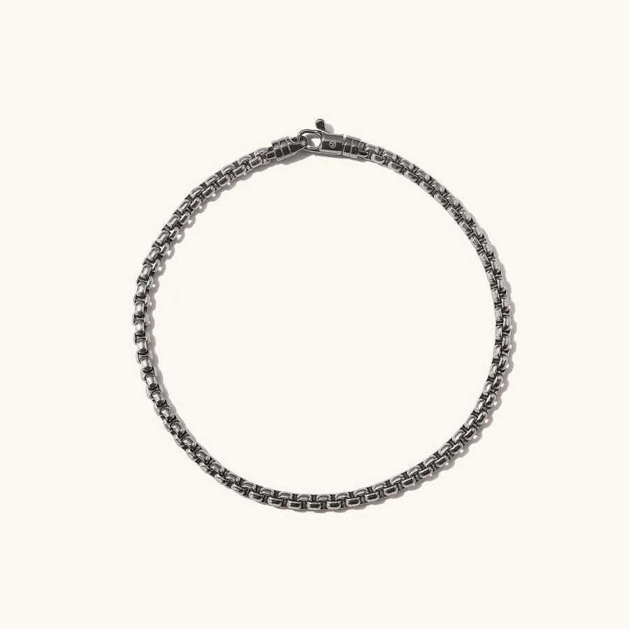 Bracelets | Mejuri Round Box Chain Bracelet