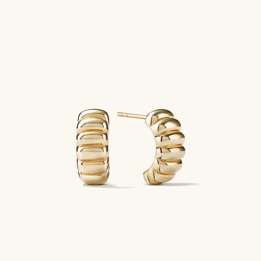 Earrings | Mejuri Charlotte Hoops