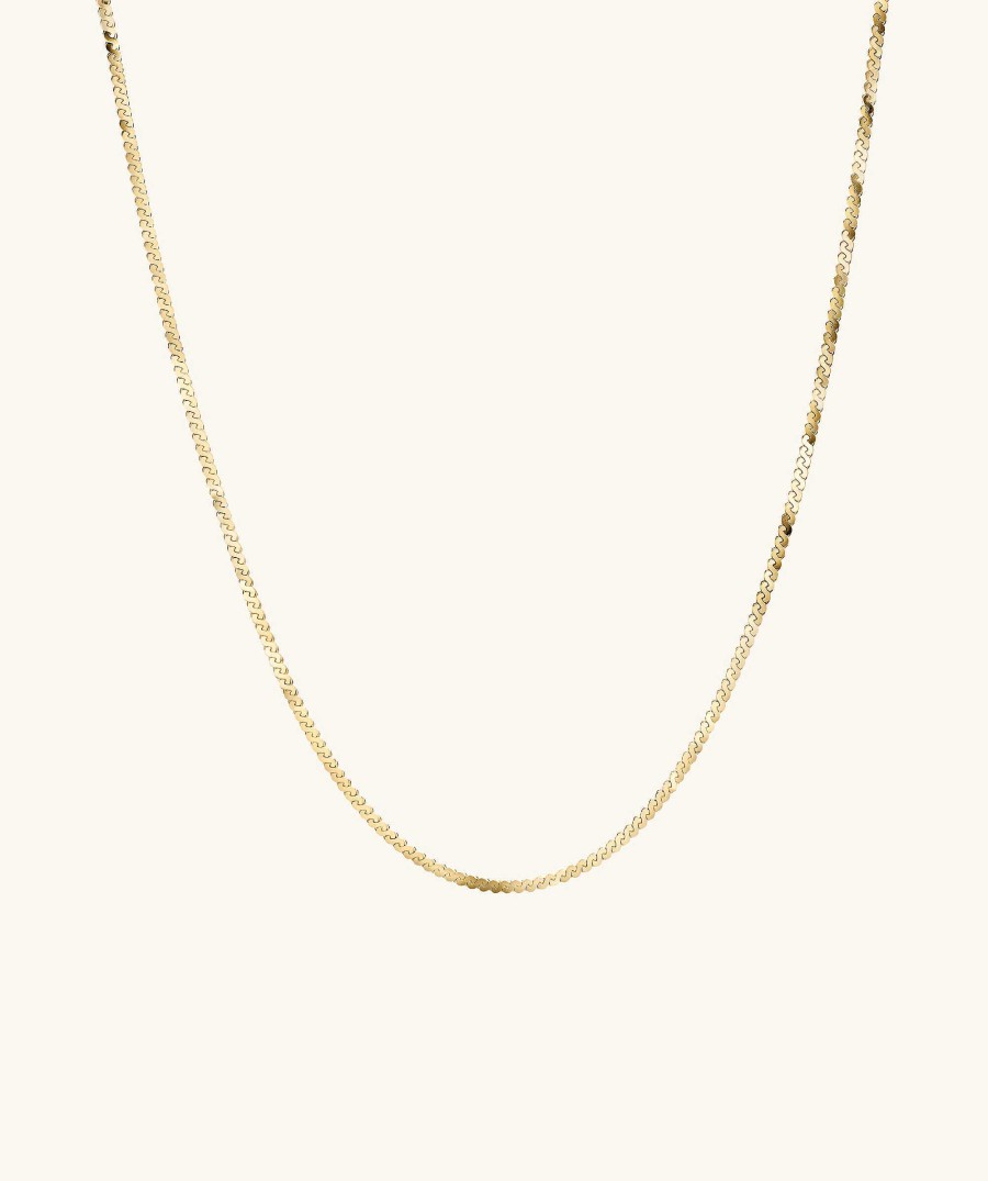 Necklaces | Mejuri Serpentine Chain Necklace