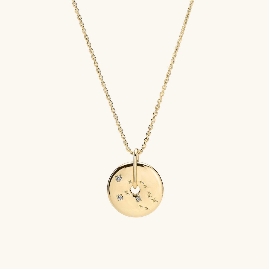 Necklaces | Mejuri Zodiac Pendant Necklace