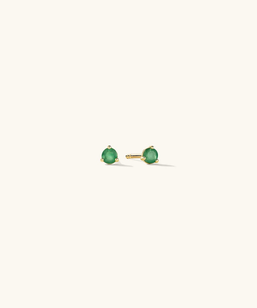 Earrings | Mejuri Gemstone Mini Studs