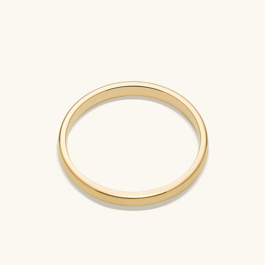 Rings | Mejuri 2Mm Curve Band