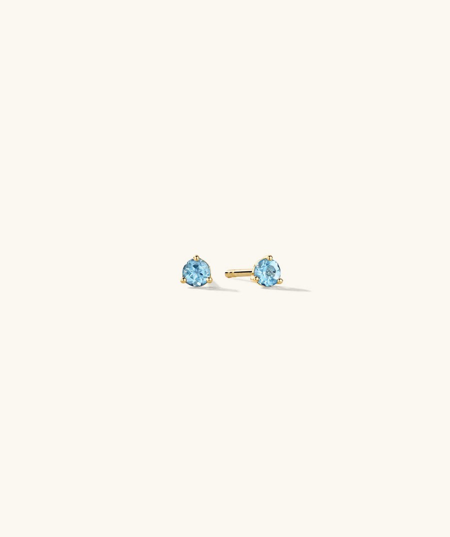 Earrings | Mejuri Gemstone Mini Studs