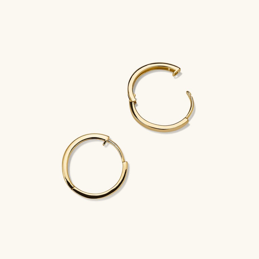 Earrings | Mejuri Easy Small Hoops