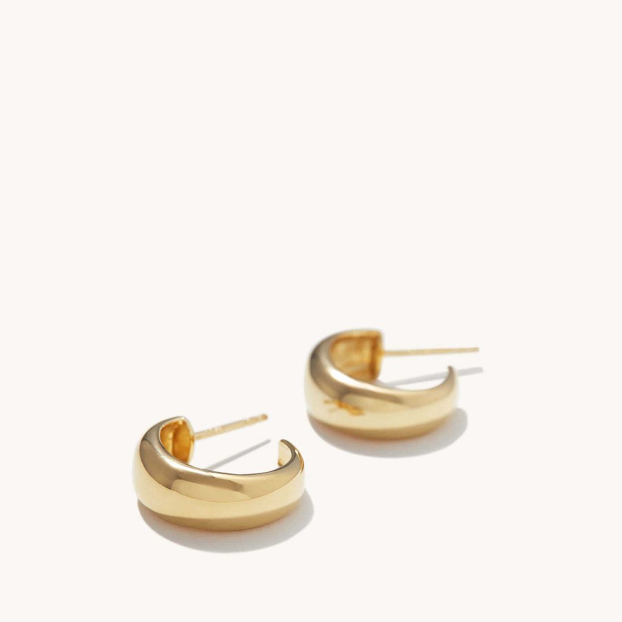 Earrings | Mejuri D Me Hoops