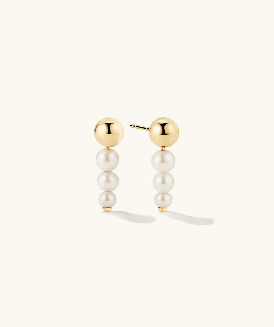 Earrings | Mejuri Pearl Drop Earrings