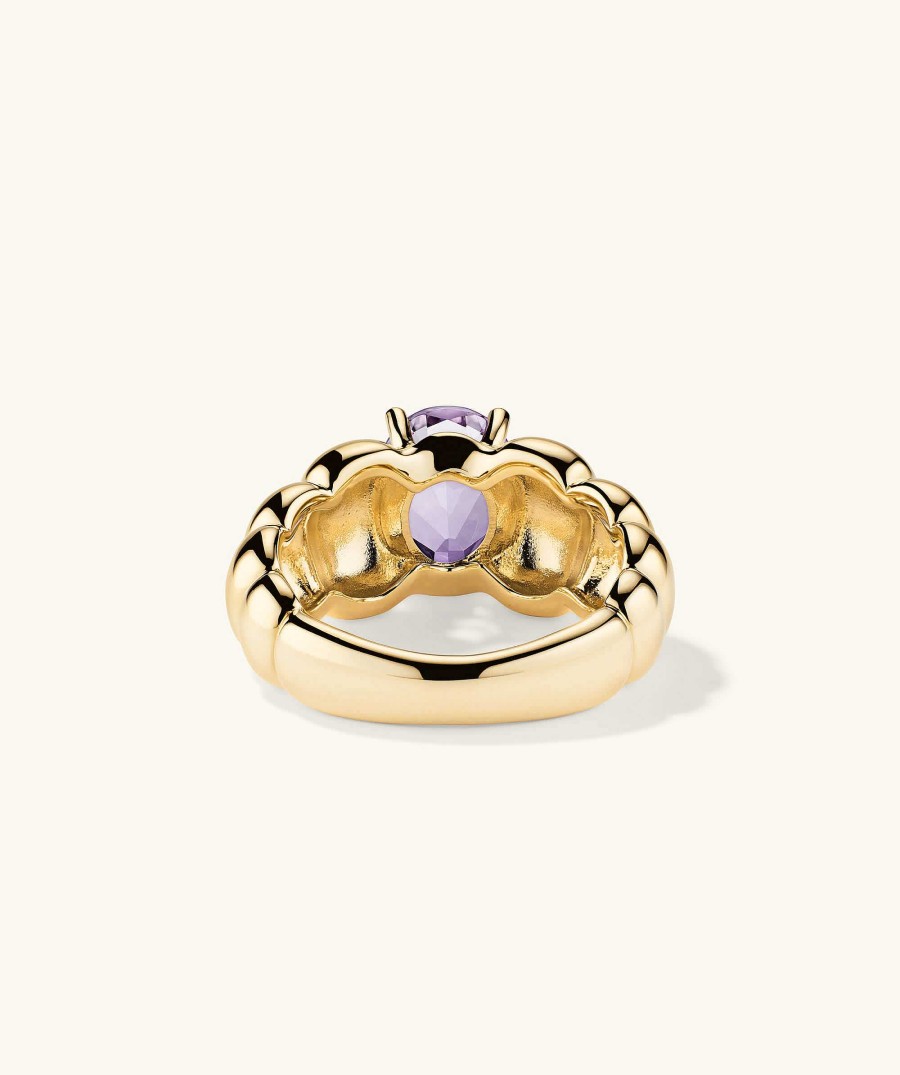 Rings | Mejuri Puffy Charlotte Gemstone Ring