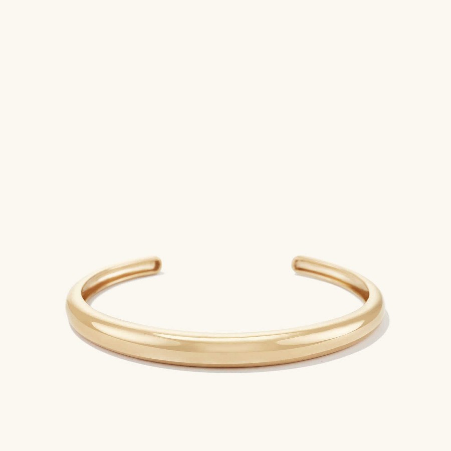 Bracelets | Mejuri D Me Cuff Bracelet