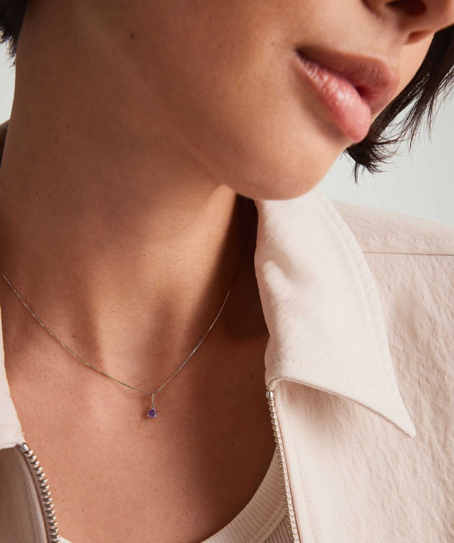 Necklaces | Mejuri Birthstone Charm