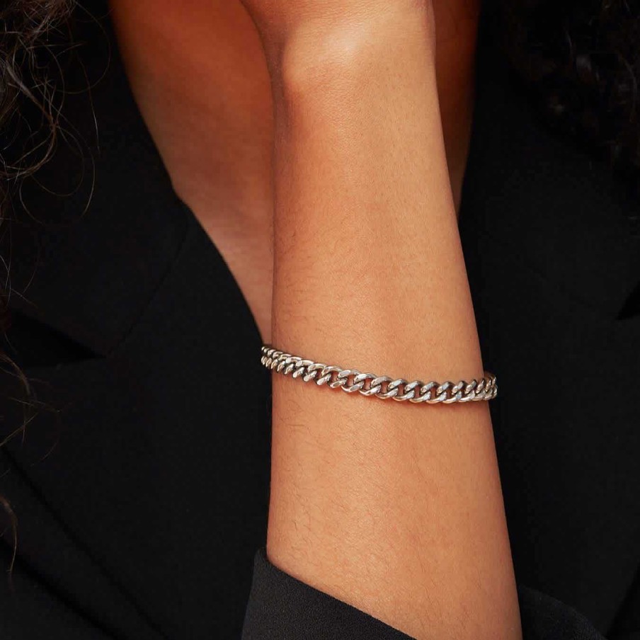 Bracelets | Mejuri Curb Chain Bracelet