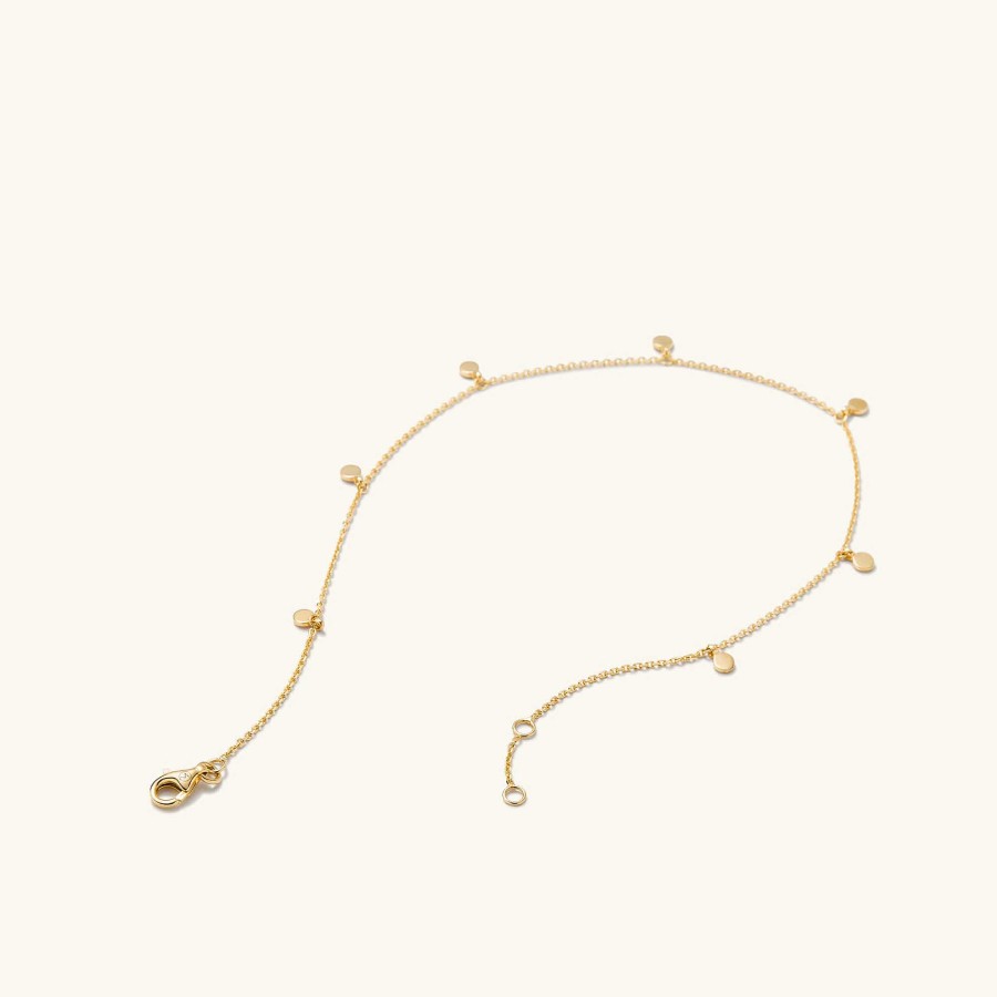 Bracelets | Mejuri Dot Chain Anklet