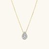 Necklaces | Mejuri Mosaic Pear Diamond Necklace