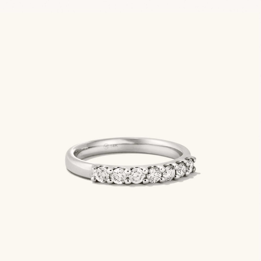 Rings | Mejuri Bold Diamond Half Eternity Ring