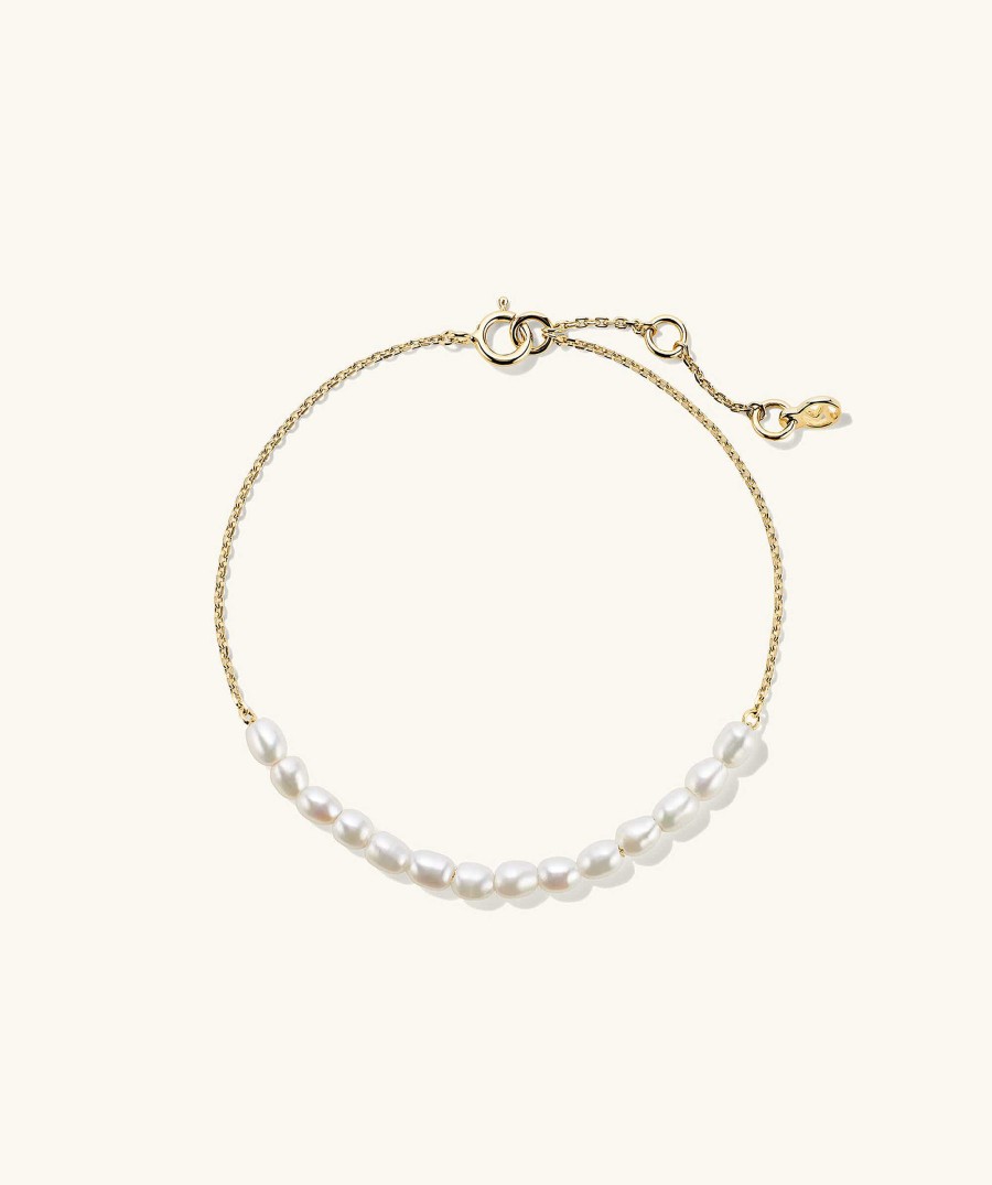 Bracelets | Mejuri Tiny Pearl Bracelet