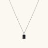 Necklaces | Mejuri Black Onyx Pendant Necklace