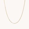 Necklaces | Mejuri Baby Box Chain Necklace