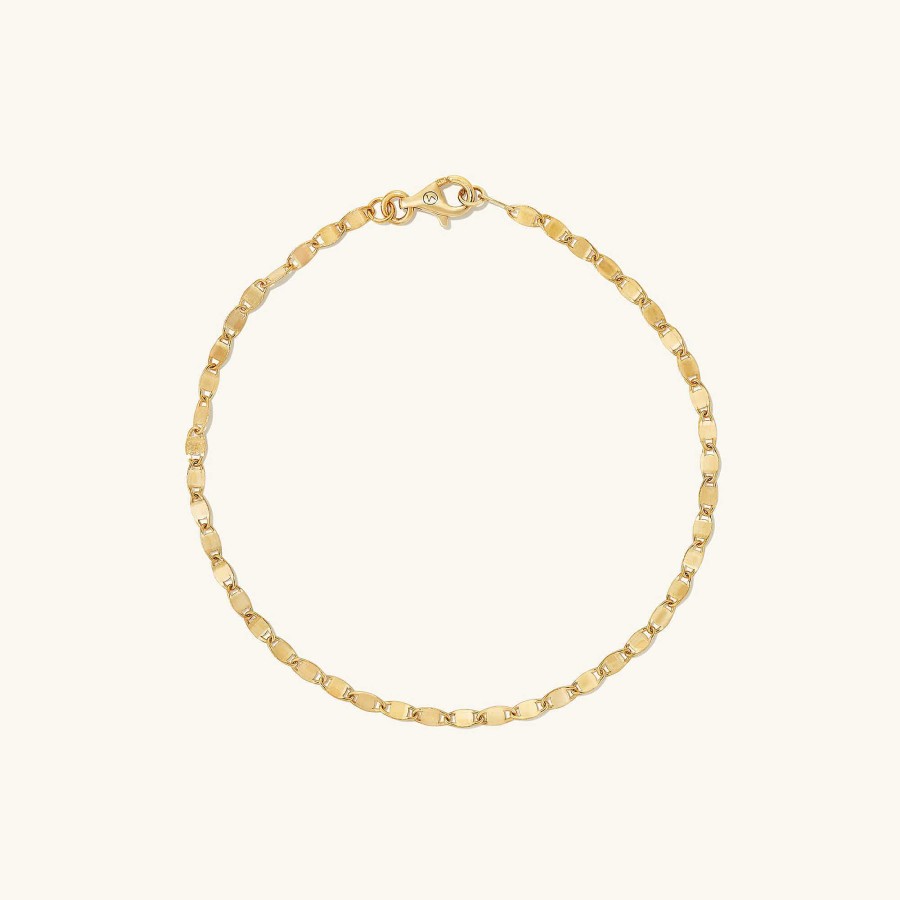 Bracelets | Mejuri Anchor Chain Anklet