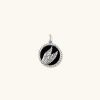 Necklaces | Mejuri Victory: Winged Coin Charm Pendant