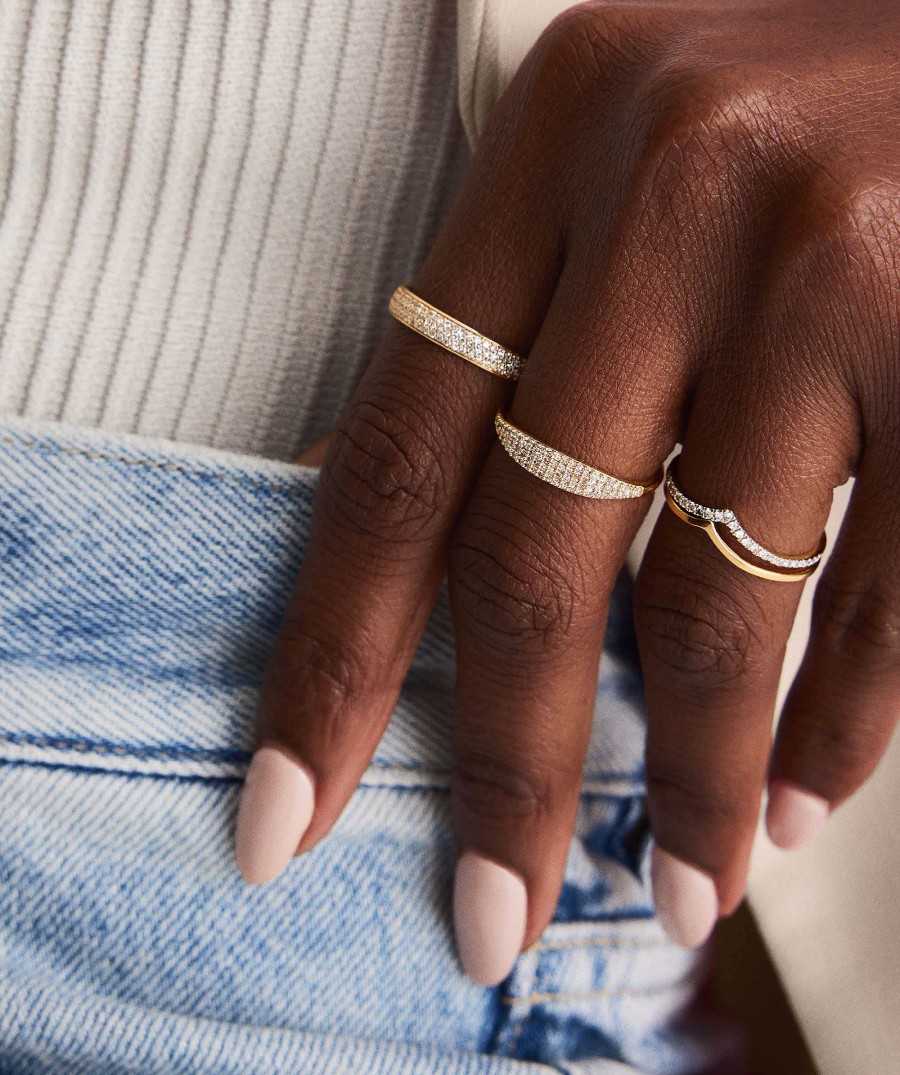 Rings | Mejuri Wishbone Stacker Set