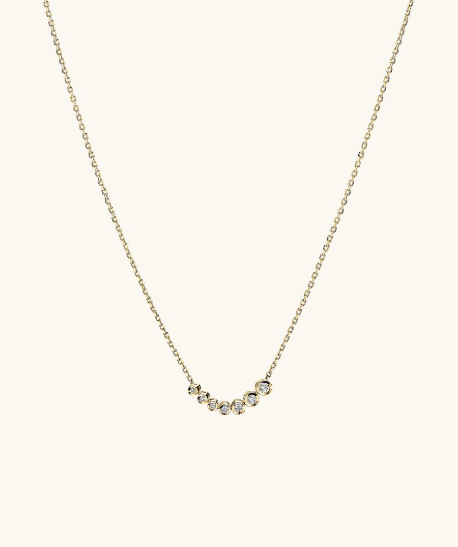 Necklaces | Mejuri Graduated Diamond Necklace