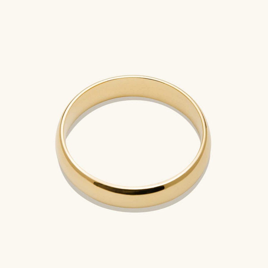 Rings | Mejuri 4Mm Curve Band