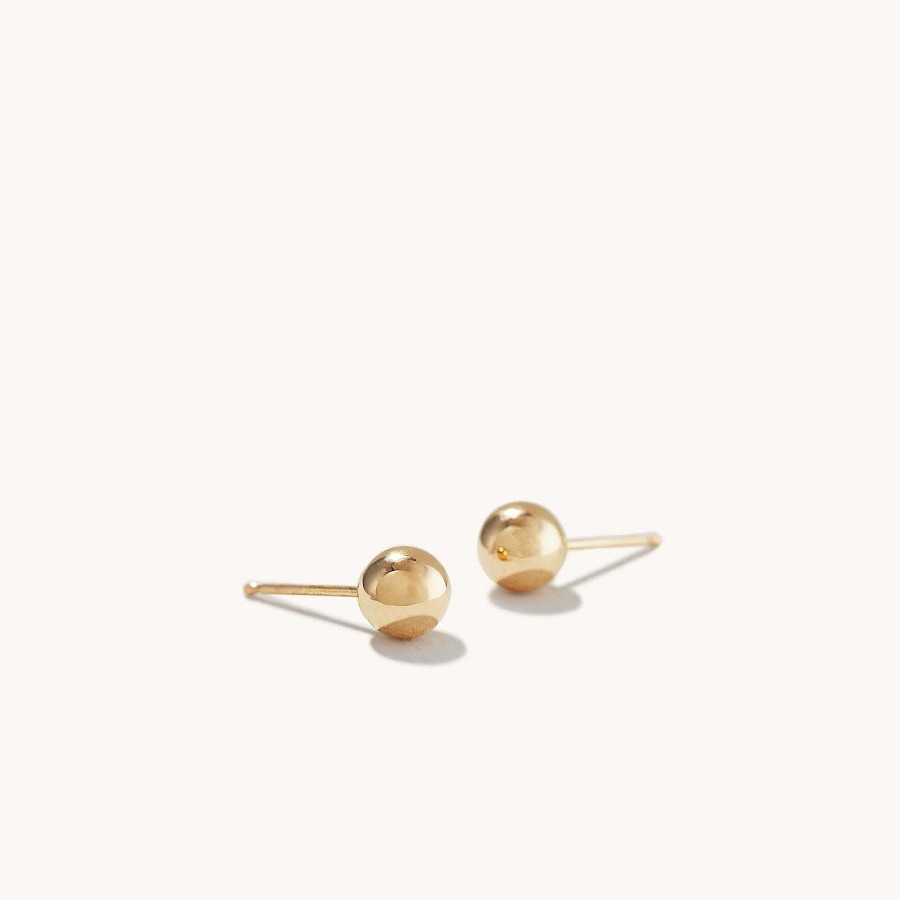 Earrings | Mejuri Bold Sphere Studs