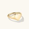 Rings | Mejuri Small Heart Signet