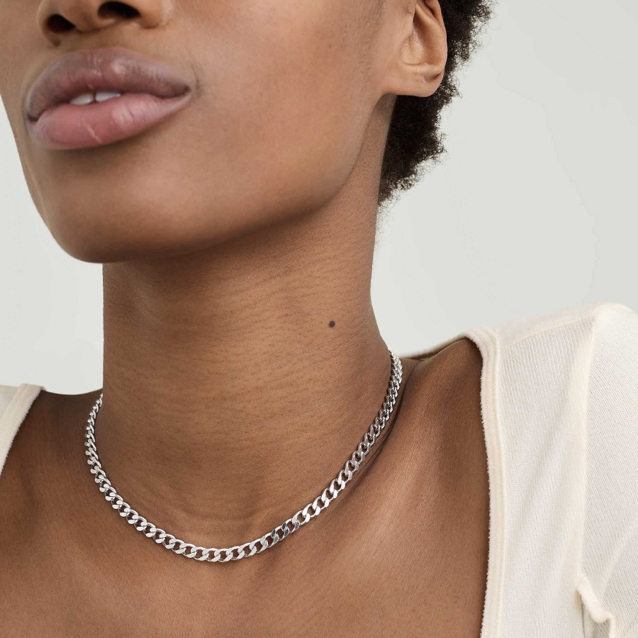 Necklaces | Mejuri 5Mm Curb Chain Necklace