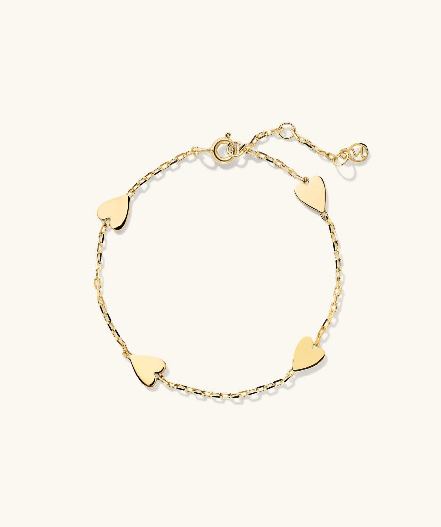 Bracelets | Mejuri Heart Station Bracelet