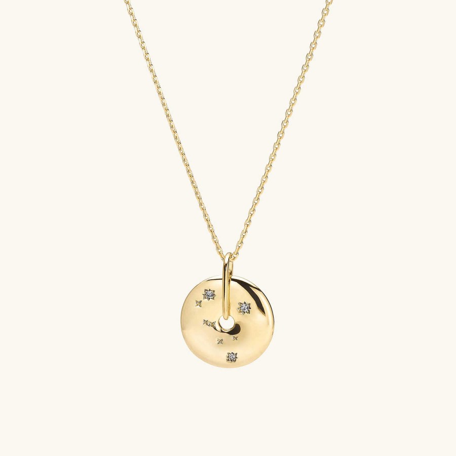 Necklaces | Mejuri Zodiac Pendant Necklace