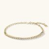 Bracelets | Mejuri Diamond Half Tennis Bracelet