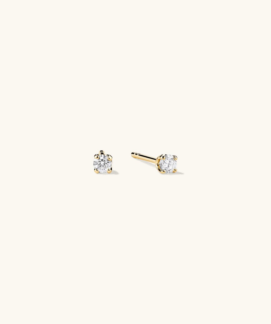 Earrings | Mejuri Diamond Mini Studs