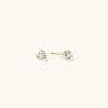 Earrings | Mejuri Lab Grown Diamond Round Studs 0.5 Tcw