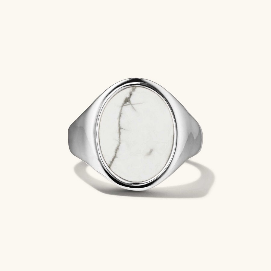 Rings | Mejuri Oval Gemstone Signet Ring